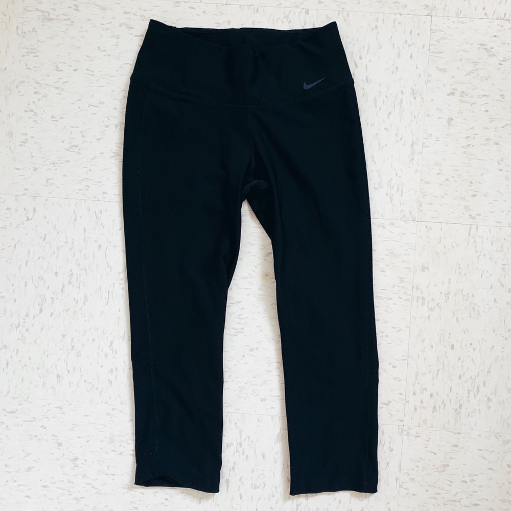 Nike Dry Fit Crop Black Workout Pants